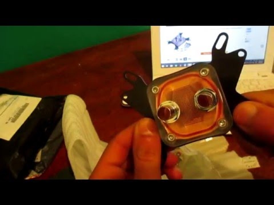 review / unboxing   CPU Water Cooling Block       tunisia buzz