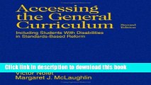 [Popular Books] Accessing the General Curriculum: Including Students With Disabilities in