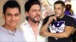 Salman Khan: 'Shahrukh & Aamir Khan Are My Best Friends In Bollywood'