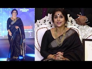 Uncut Vidya Balan Ramp Walk At GJF Fashion Nite