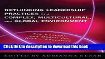 [Fresh] Rethinking Leadership in a Complex, Multicultural, and Global Environment: New Concepts
