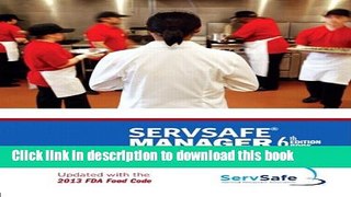 [PDF] ServSafe Manager, Revised with ServSafe Exam Answer Sheet (6th Edition) [Free Books]