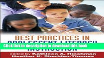 [Popular Books] Best Practices in Adolescent Literacy Instruction, First Edition (Solving Problems