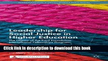 Books Leadership for Social Justice in Higher Education: The Legacy of the Ford Foundation