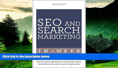 Must Have  Successful SEO and Search Marketing in a Week: Teach Yourself (Teach Yourself: in a