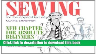 [Popular] Books Sewing for the Apparel Industry (2nd Edition) (Fashion Series) Free Online