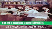 [Popular] Books A People and a Nation: A History of the United States, Brief 10th Edition Free