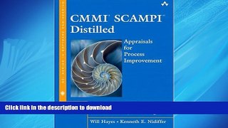 READ ONLINE CMMI SCAMPI Distilled: Appraisals for Process Improvement FREE BOOK ONLINE