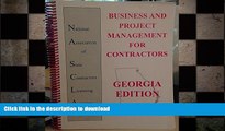 PDF ONLINE Business and Project Management for Contractors (Georgia Edition) READ PDF FILE ONLINE