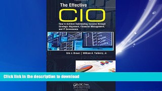 FAVORIT BOOK The Effective CIO: How to Achieve Outstanding Success through Strategic Alignment,