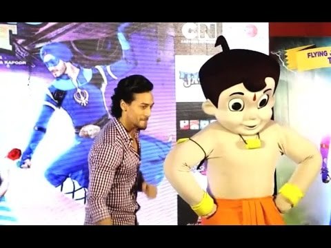 When A Flying Jatt Tiger Met Chhota Bheem | A flying Jatt Promotions