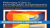 [Fresh] Primary Care for Physician Assistants Online Ebook
