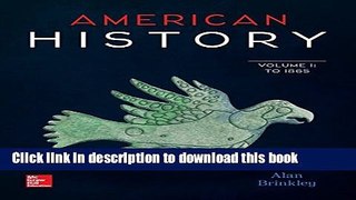 [Popular] Books American History: Connecting with the Past Volume 1 Full Online