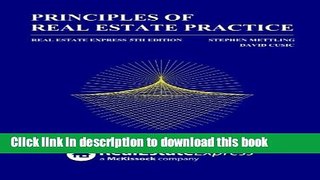 [Popular] Books Principles of Real Estate Practice: Real Estate Express 5th Edition Full Online