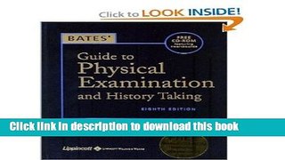 [Fresh] Bates  Guide to Physical Examination and History Taking (8th Edition) [Hardcover] New Books