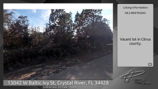 13042 W Baltic Ivy St, Crystal River, FL 34428