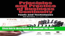 [Popular] Books Principles and Practice of Business Continuity: Tools and Techniques Free Online