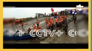 Ship sink with 458 people on-board at Yangtze River