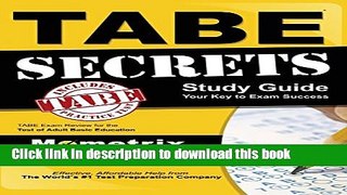 [Fresh] Tabe Secrets Study Guide: Tabe Exam Review for the Test of Adult Basic Education Online