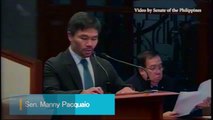 Pacquiao says death penalty is lawful and moral