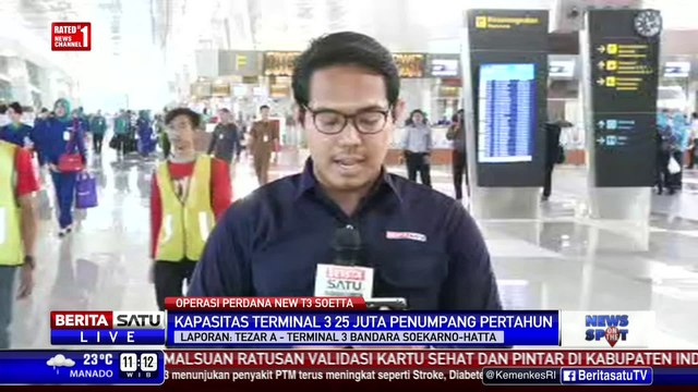 Garuda Lakukan Penerbangan Perdana di Terminal III Bandara Soetta