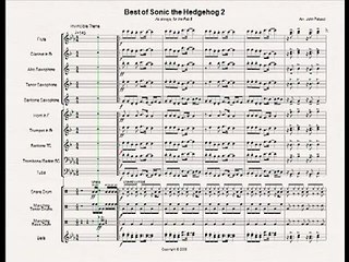 Sonic 2 Pep Band Arrangment