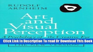 [Reading] Art and Visual Perception: A Psychology of the Creative Eye, The New Version, Second