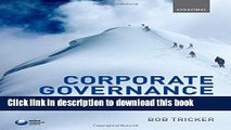 [PDF] Corporate Governance: Principles, Policies, and Practices [Full Ebook]