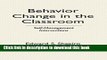 Ebooks Behavior Change in the Classroom: Self-Management Interventions (Guilford School