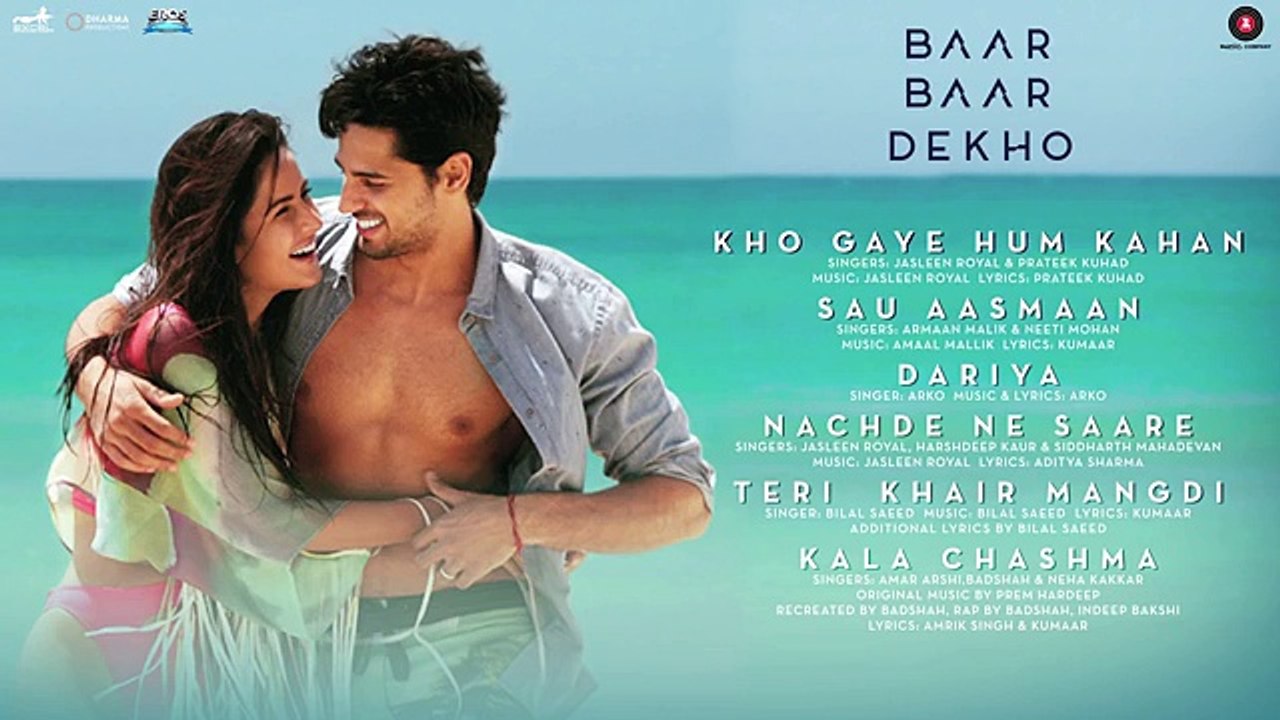 Baar Baar Dekho - FULL MOVIE AUDIO JUKEBOX _ Sidharth Malhotra & Katrina Kaif