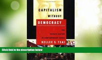 Big Deals  Capitalism without Democracy: The Private Sector in Contemporary China  Best Seller