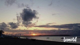 TRAVEL: Cloudy Sunrise in Laiya, Batangas, Philippines -Evangelyn Austria