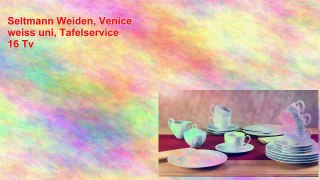 Seltmann Weiden, Venice weiss uni, Tafelservice 16 Tv