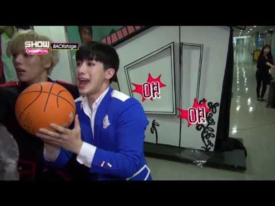 쇼챔피언 백스테이지 - (Show Champion Behind-66) 쇼챔피언 농구대회 - MONSTA X