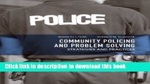 [Popular] Books Community Policing and Problem Solving: Strategies and Practices (6th Edition)