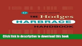 [Fresh] Hodges  Harbrace Handbook, Preview Version (Hodges  Harbrace Handbook with APA Update