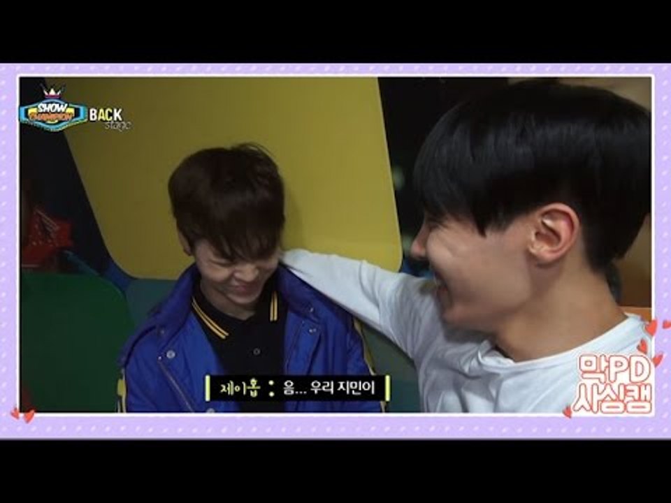 쇼챔피언 백스테이지 - (ShowChampion BackStage EP.62) 방탄소년단 BTS 'Please JiMin stay to slim forever'
