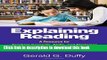 [Fresh] Explaining Reading, Second Edition: A Resource for Teaching Concepts, Skills, and