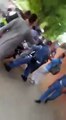 Traffic Warden beating an elderly man in front of Dolphin Police