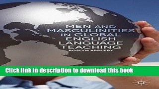 [Fresh] Men and Masculinities in Global English Language Teaching New Books