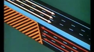 Motorway road works public information film (VHS Capture)