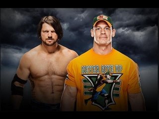 2016 Challenge Aj Styles vs John Cena Highlight