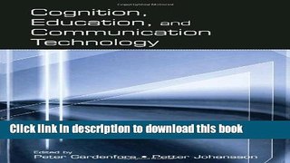 Books Cognition, Education, and Communication Technology Popular Book