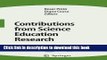 Ebooks Contributions from Science Education Research Popular Book