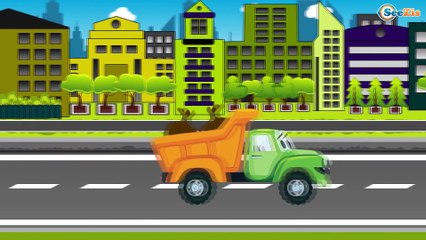 Cartoons for children about Emergency Vehicles - THE POLICE CAR CITY ADVENTURES - Kids Car Cartoon