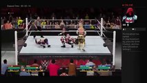 Raw 8-8-16 Neville Sin Cara Vs Dudleys
