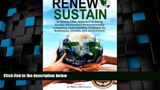 READ FREE FULL  Renew and Sustain: A cutting edge approach to being socially responsible,