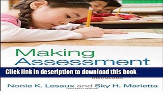 [Popular Books] Making Assessment Matter: Using Test Results to Differentiate Reading Instruction
