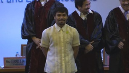 Pacquiao defiende en el Senado su propuesta de reimplantar  la pena de muerte