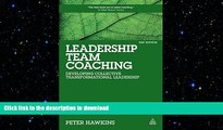 FAVORIT BOOK Leadership Team Coaching: Developing Collective Transformational Leadership FREE BOOK